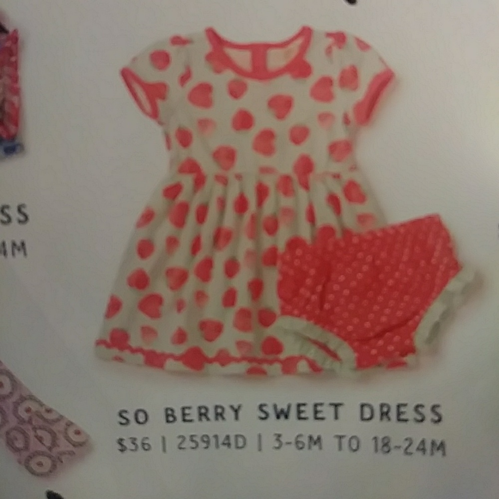 So berry sweet dress 18-24m